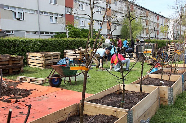 Foto zeigt Garten